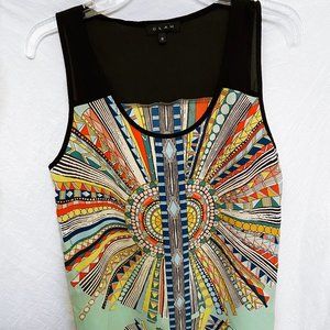 glam Mint Patterned Dress